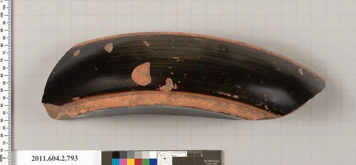 Terracotta fragment of a calyx-krater (bowl for mixing wine and water) — Unknown