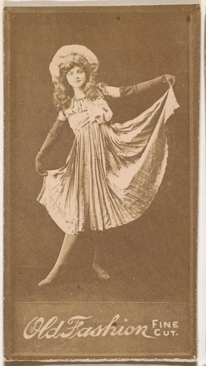 Dancer, from the Actresses series (N664) promoting Old Fashion Fine Cut Tobacco — Unknown