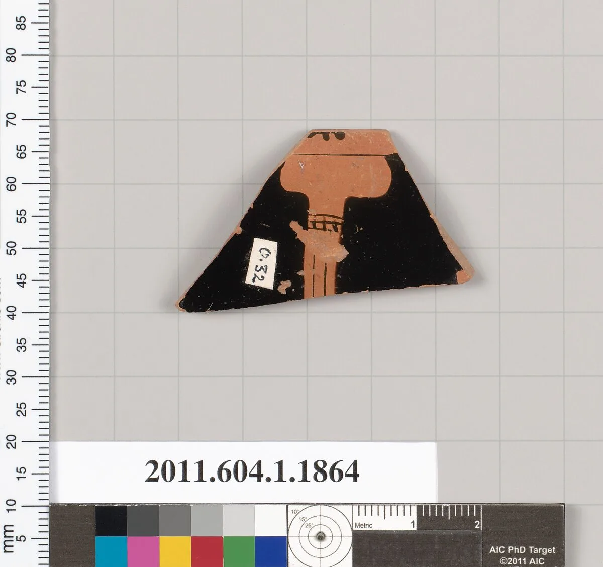 Terracotta rim fragment of a kylix (drinking cup) — Unknown