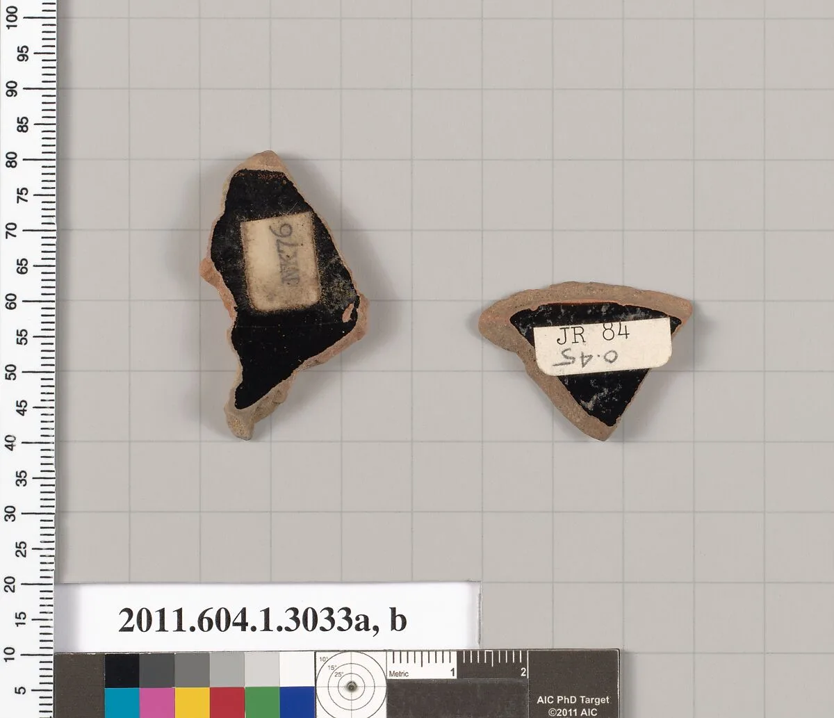 Terracotta fragments of kylikes (drinking cups) — Unknown