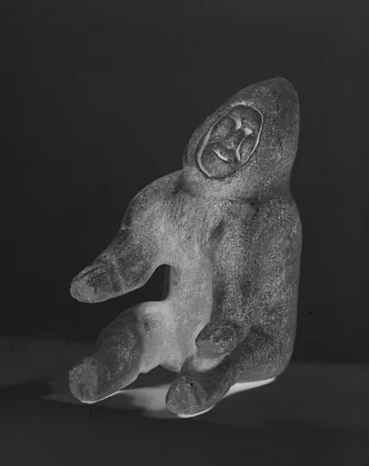 Stone Man in Parka
