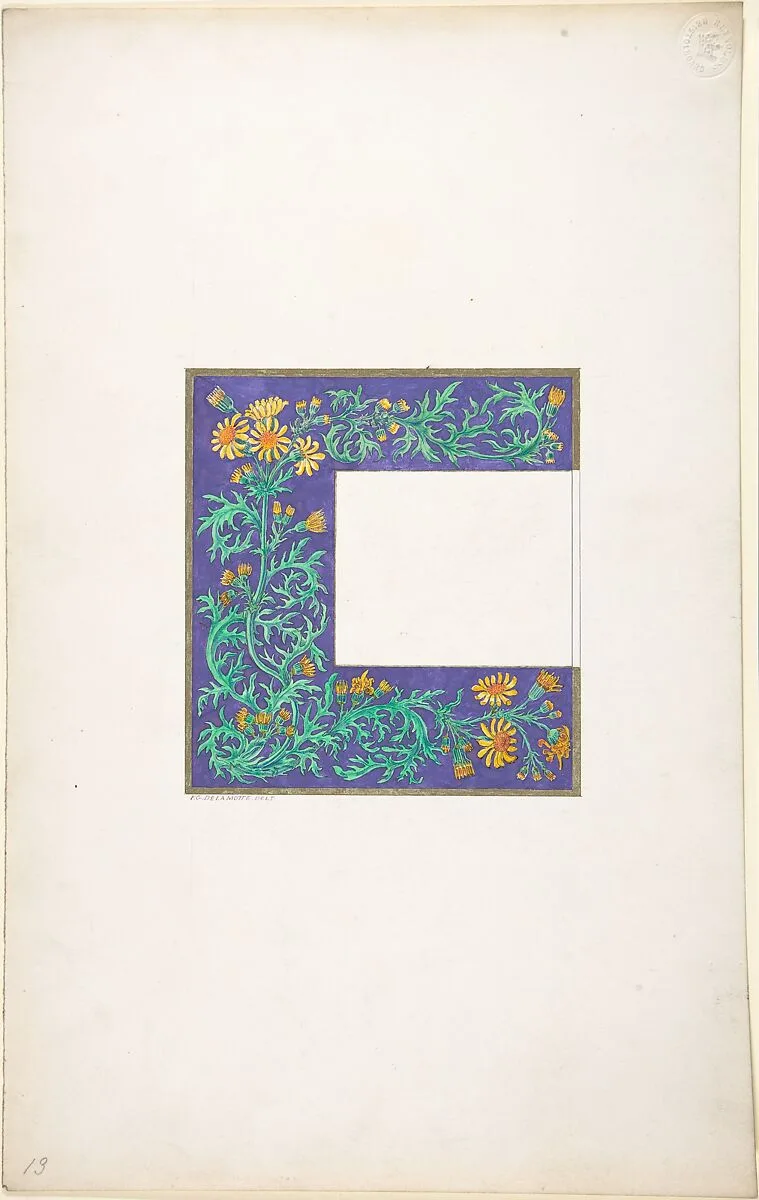 Decorated Border — Freeman Gage Delamotte