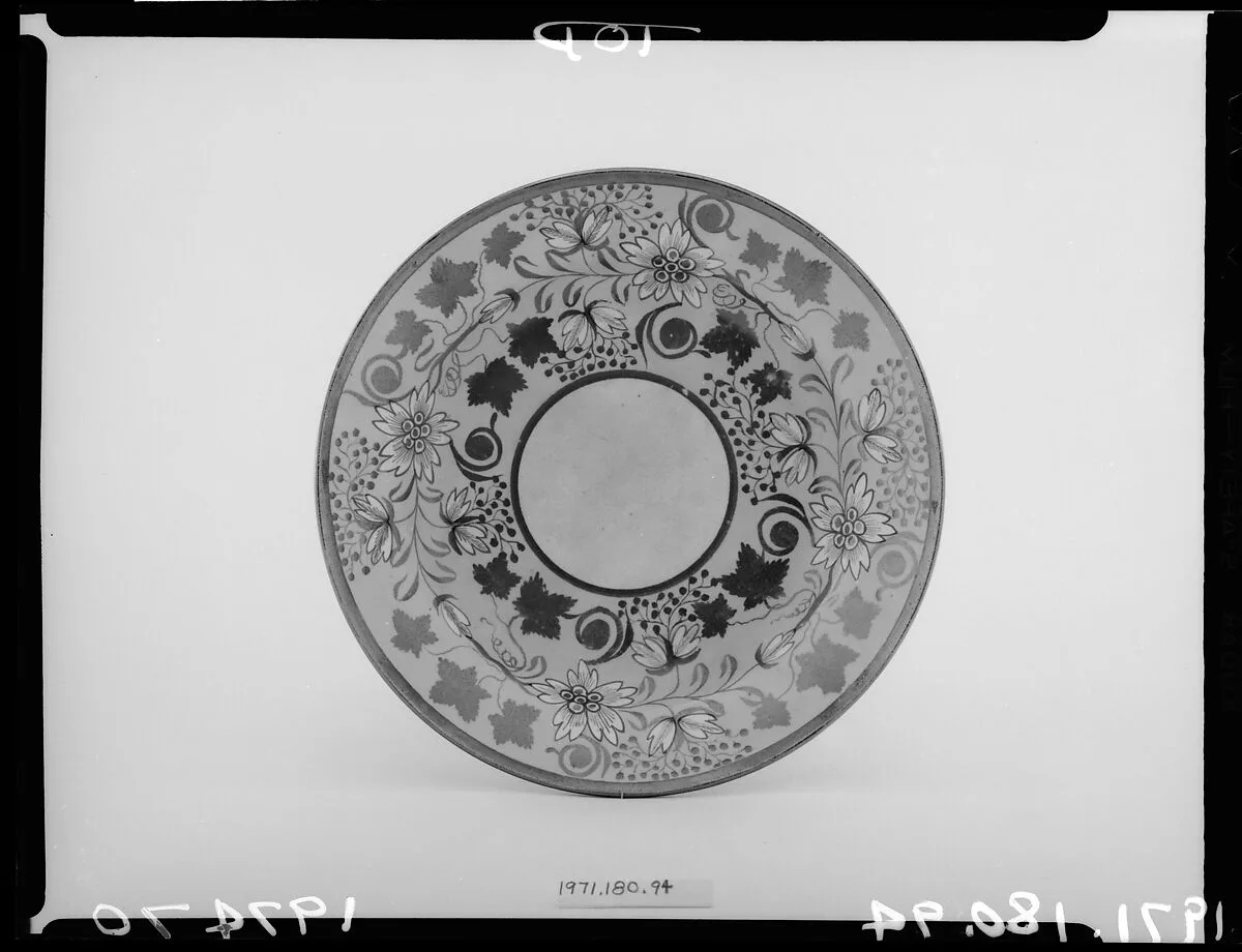 Plate — Unknown