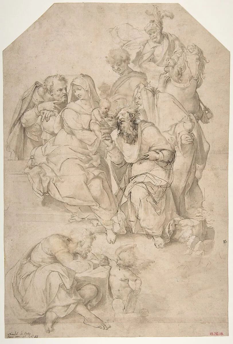 The Adoration of the Magi — Nosadella (Giovanni Francesco Bezzi)
