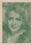 Anita Page from Wild Colors Autographed Strip Cards (W623) — Unknown