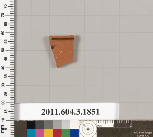 Terracotta fragment of a kylix: Lip cup (drinking cup)