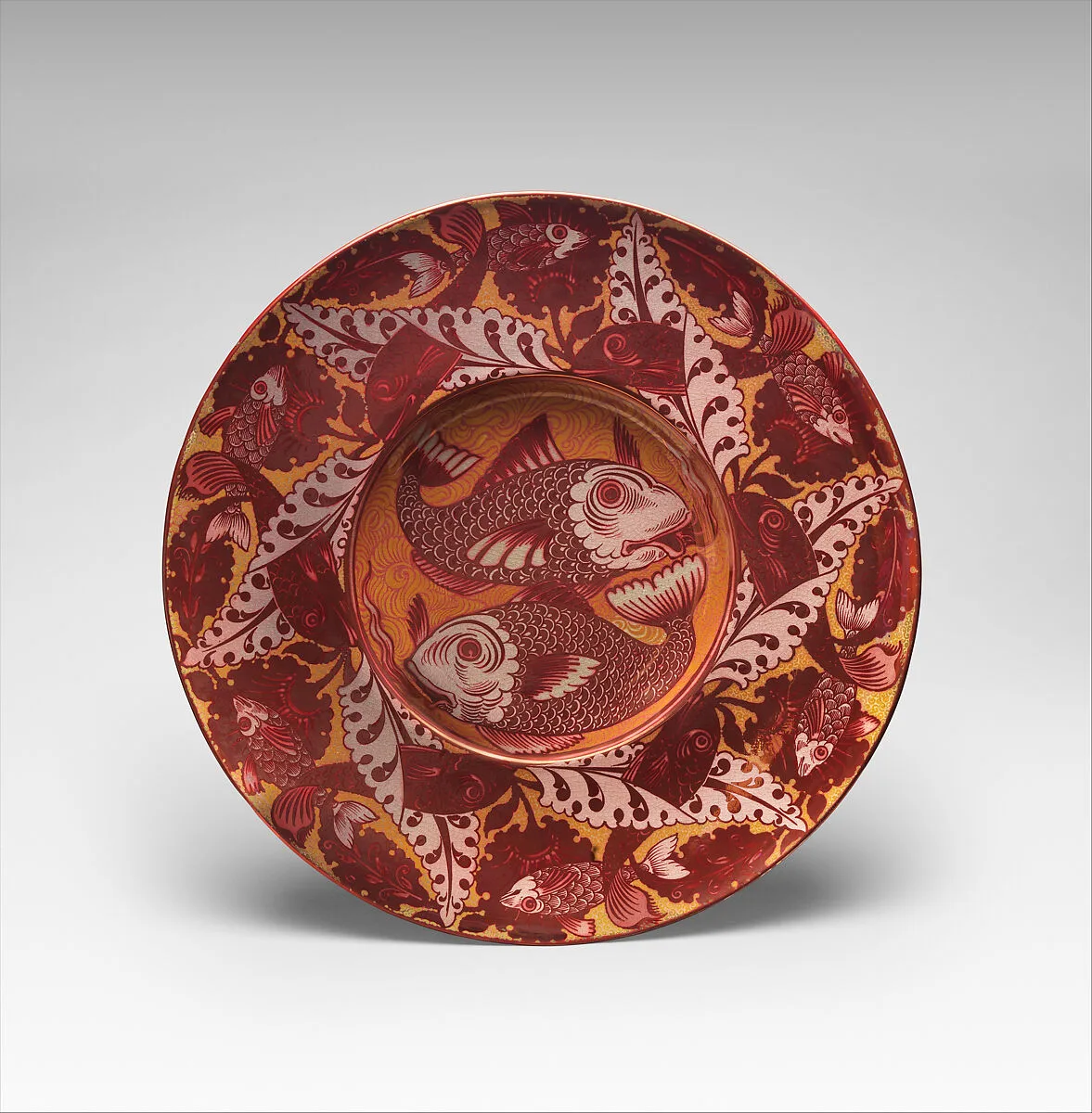 Charger — William De Morgan|Merton Abbey Pottery Works