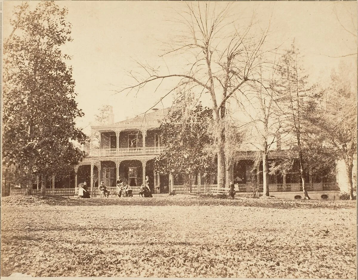 Elms Court, Natchez, Mississippi, Residence of the Honorable A. P. Merrill — Unknown