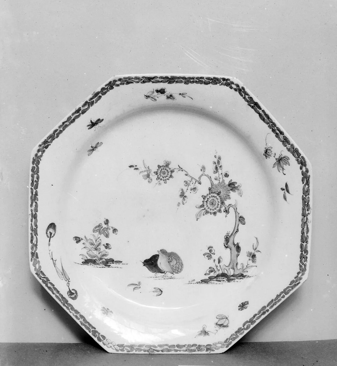 Plate — Bow Porcelain Factory