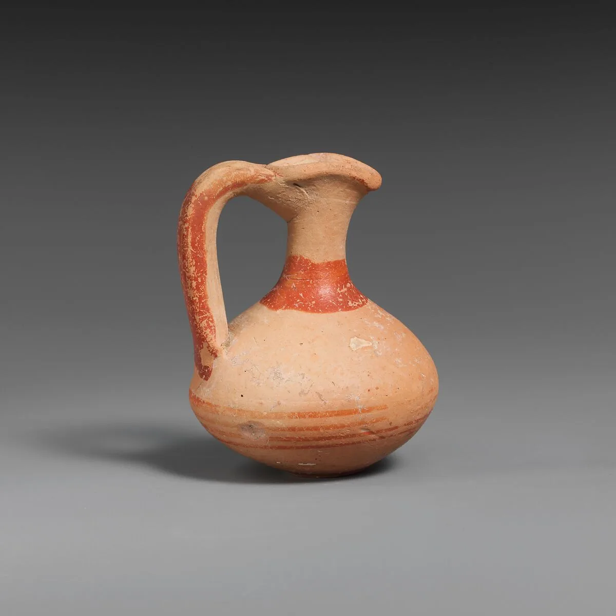 Terracotta oinochoe (jug) — Unknown