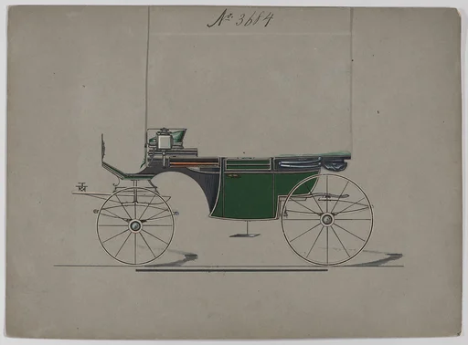 Design for Landaulet, no. 3684