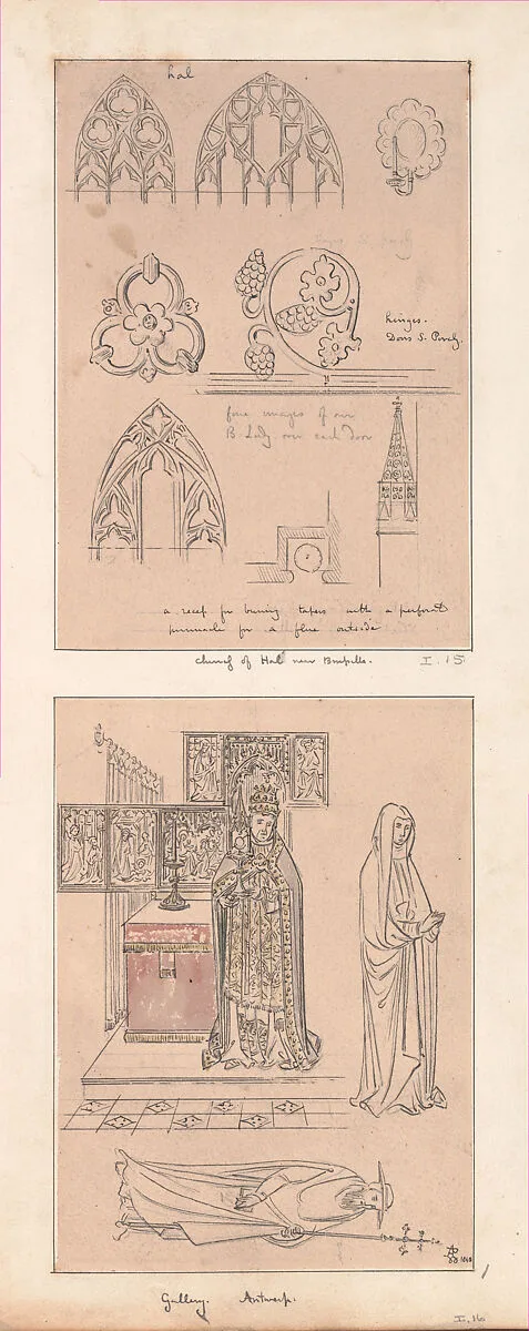 Sketches, Volume one — Augustus Welby Northmore Pugin