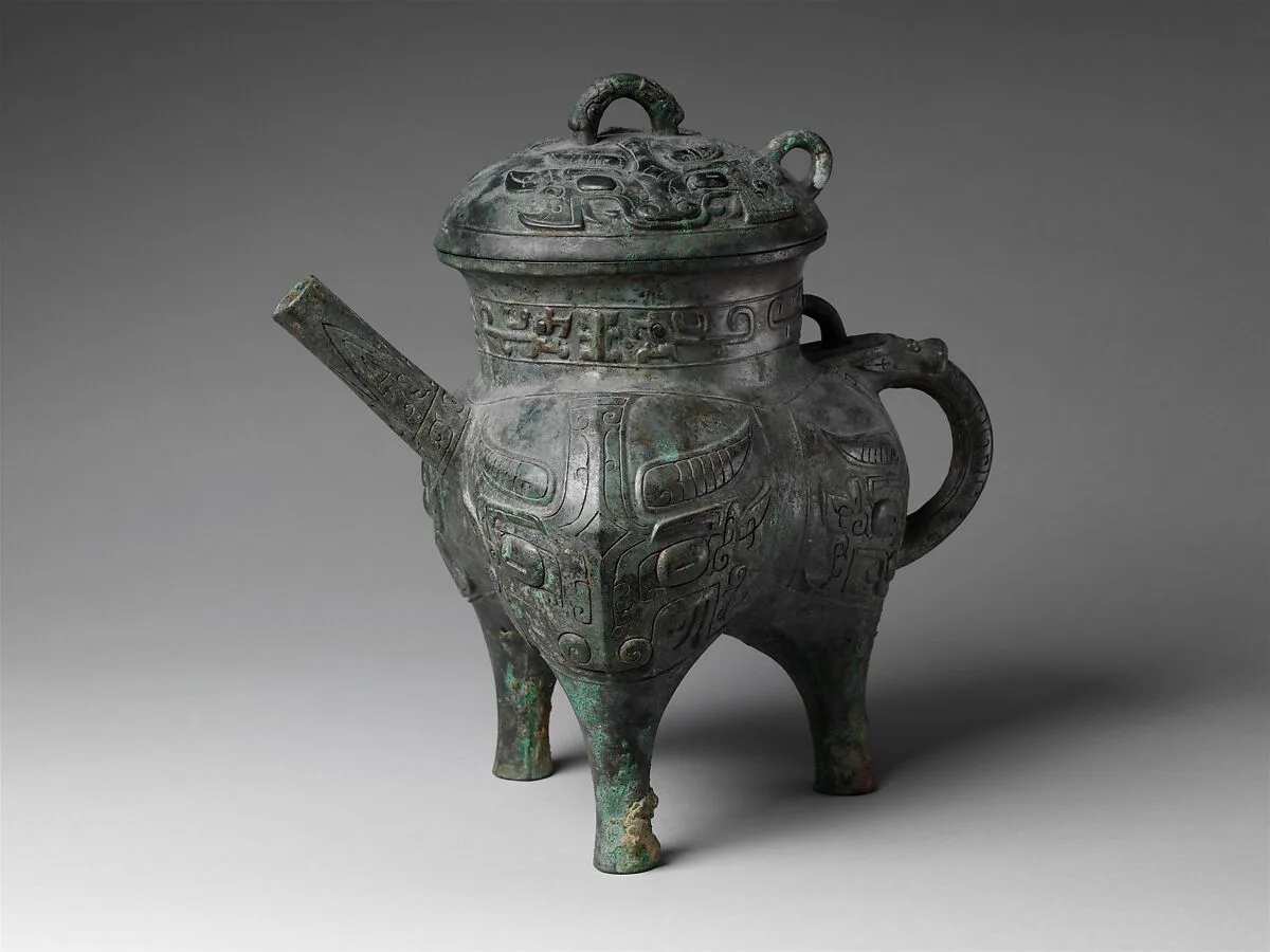 西周 青銅盉|Spouted water container (He — Unknown