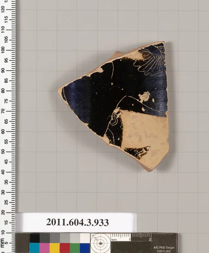 Terracotta fragment of a lekythos (oil flask)