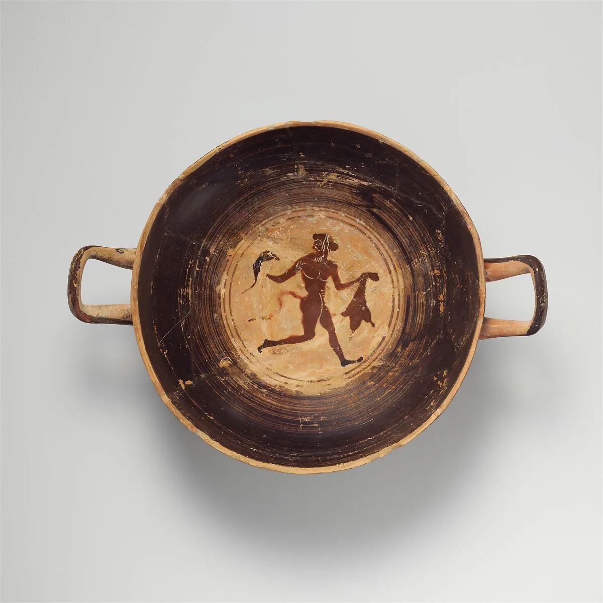 Terracotta kylix (drinking cup) — Unknown