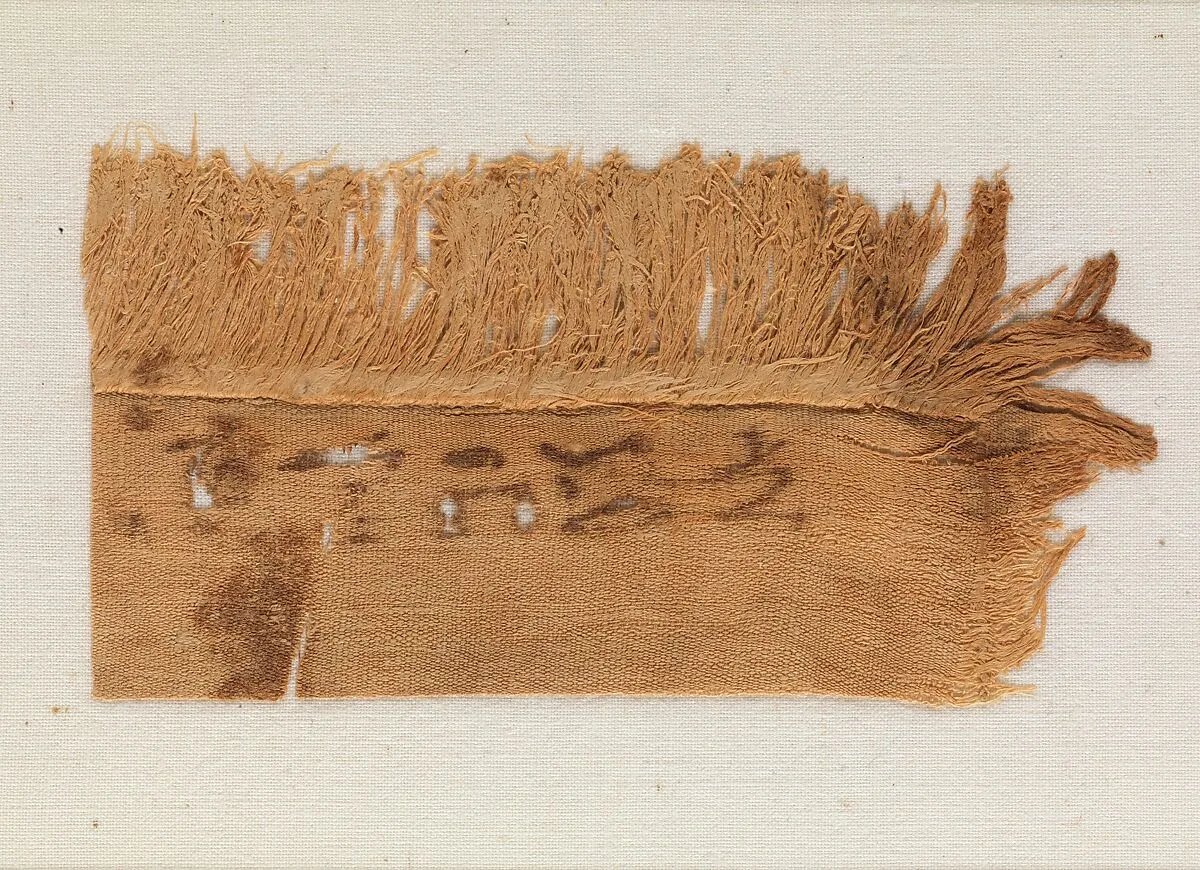 Linen Mark on the Corner of a Sheet — Unknown