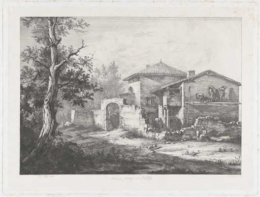 Entrance to the Village of Lentilly