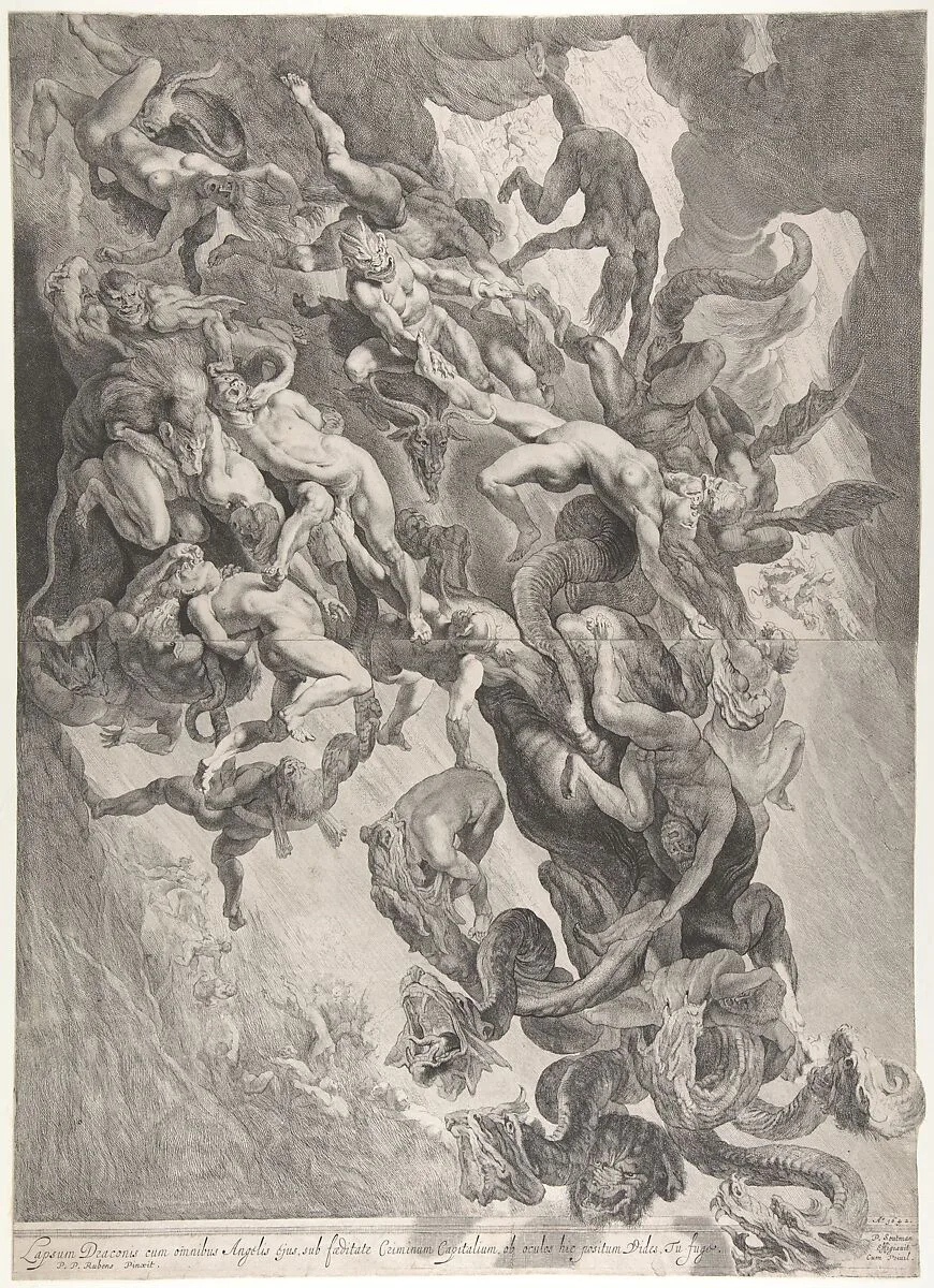 The Fall of the Damned — Pieter Soutman|Peter Paul Rubens