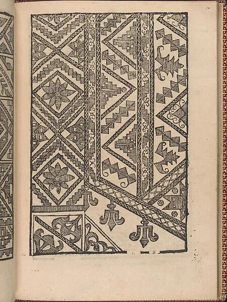 Modelbuch new, aller Art, Nehens und Stickens (page 16r) — Hermann Gülfferich|Riviere & Son(s)