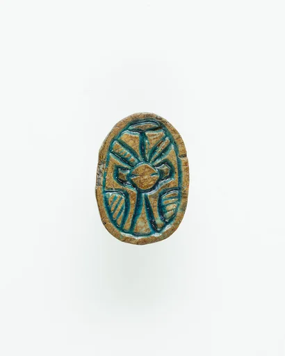 Scarab with Hathor-like Canaanite Goddess