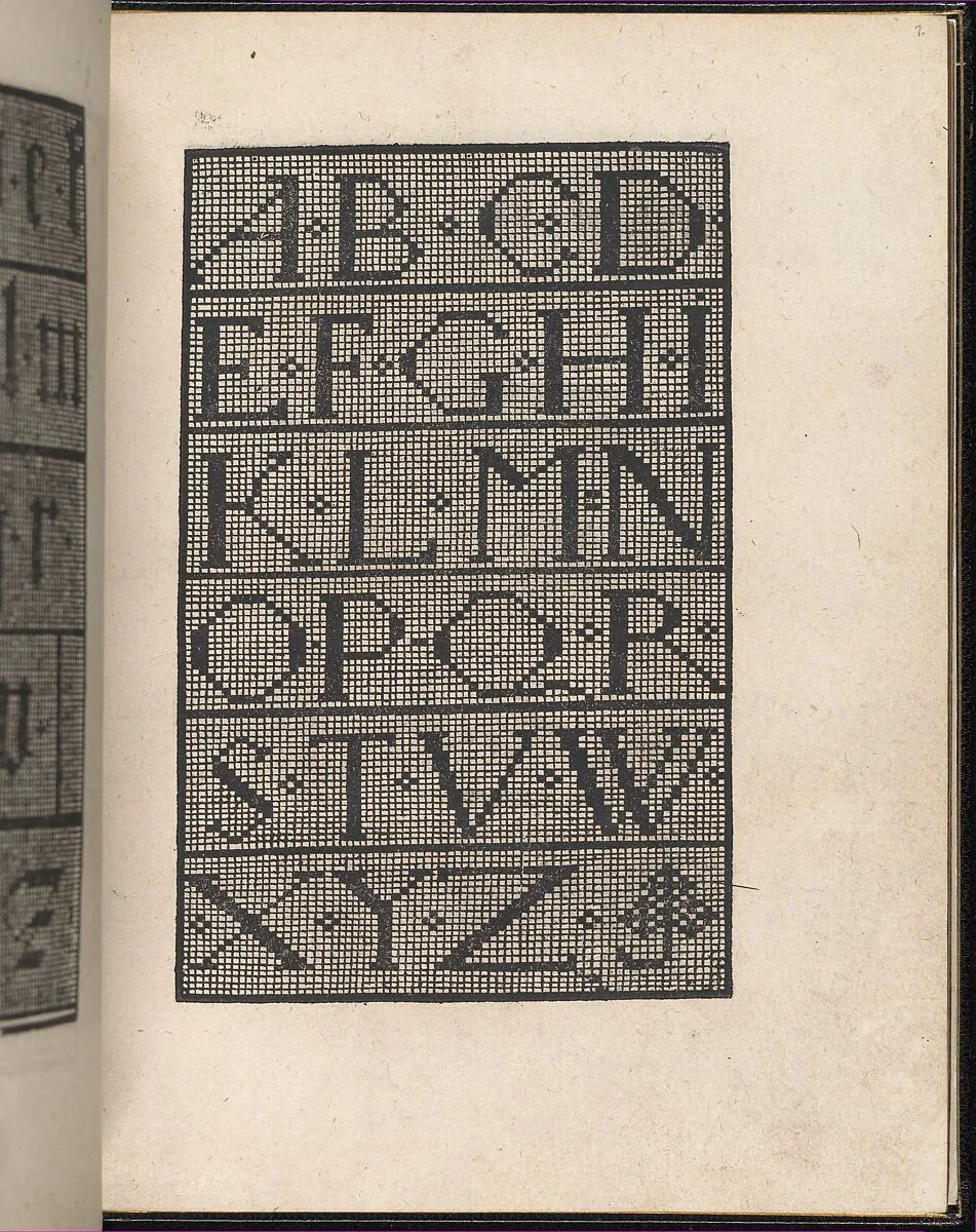 Page from Ein new kunstlich Modelbuch...(Page 7r) — Peter Quentel