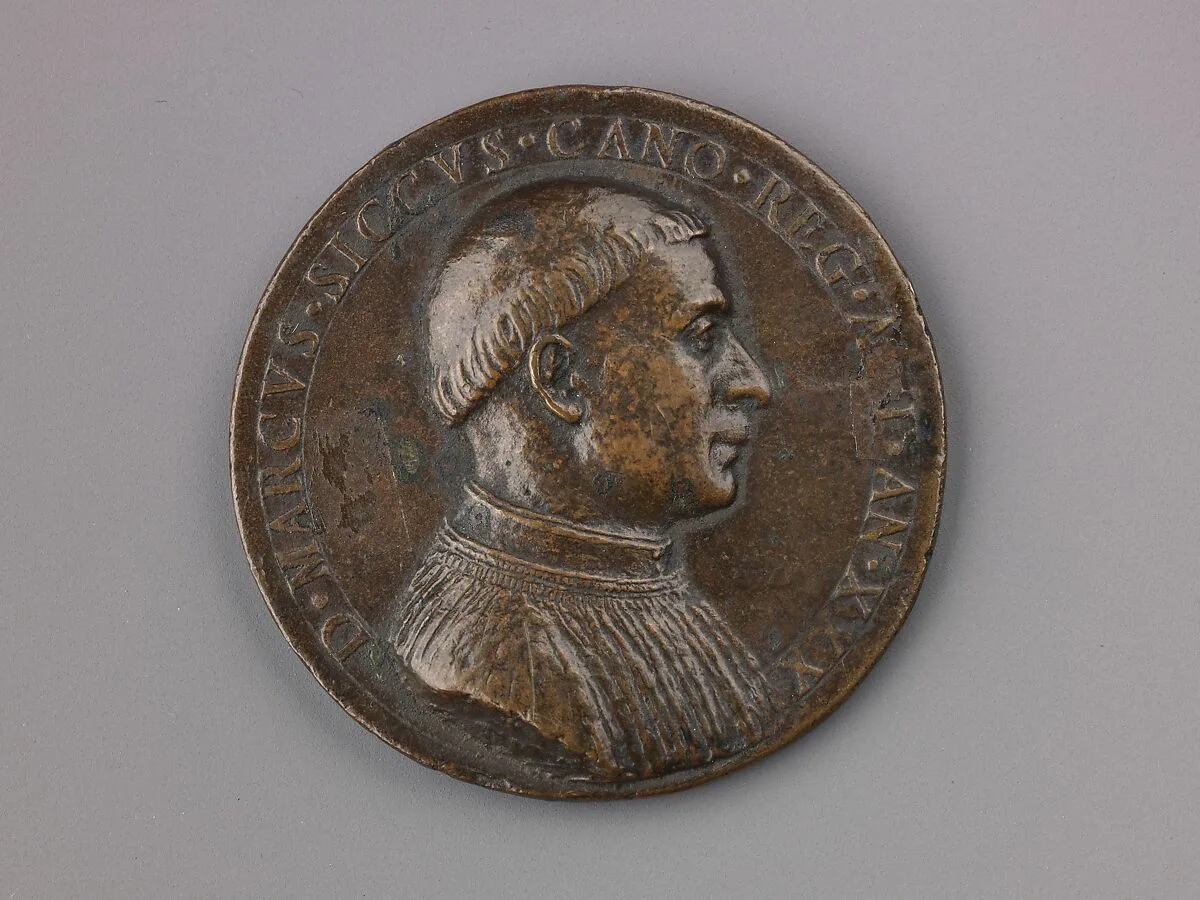 Medal: Bust of Marco Sicco — Antonio Abondio