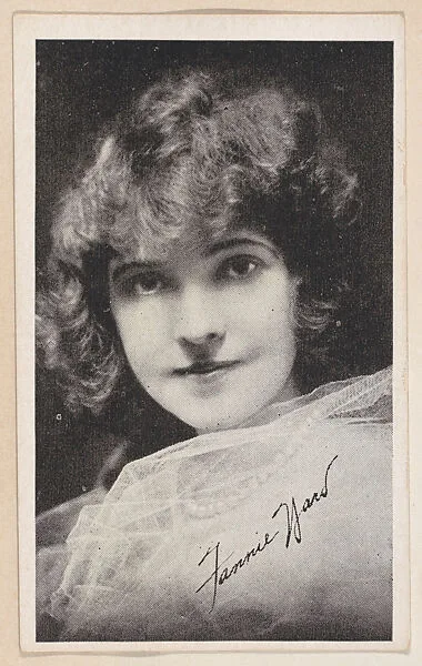 Fannie Ward from Kromo Gravure "Leading Moving Picture Stars" (W623) — Kromo Gravure Photo Company, Detroit, Michigan