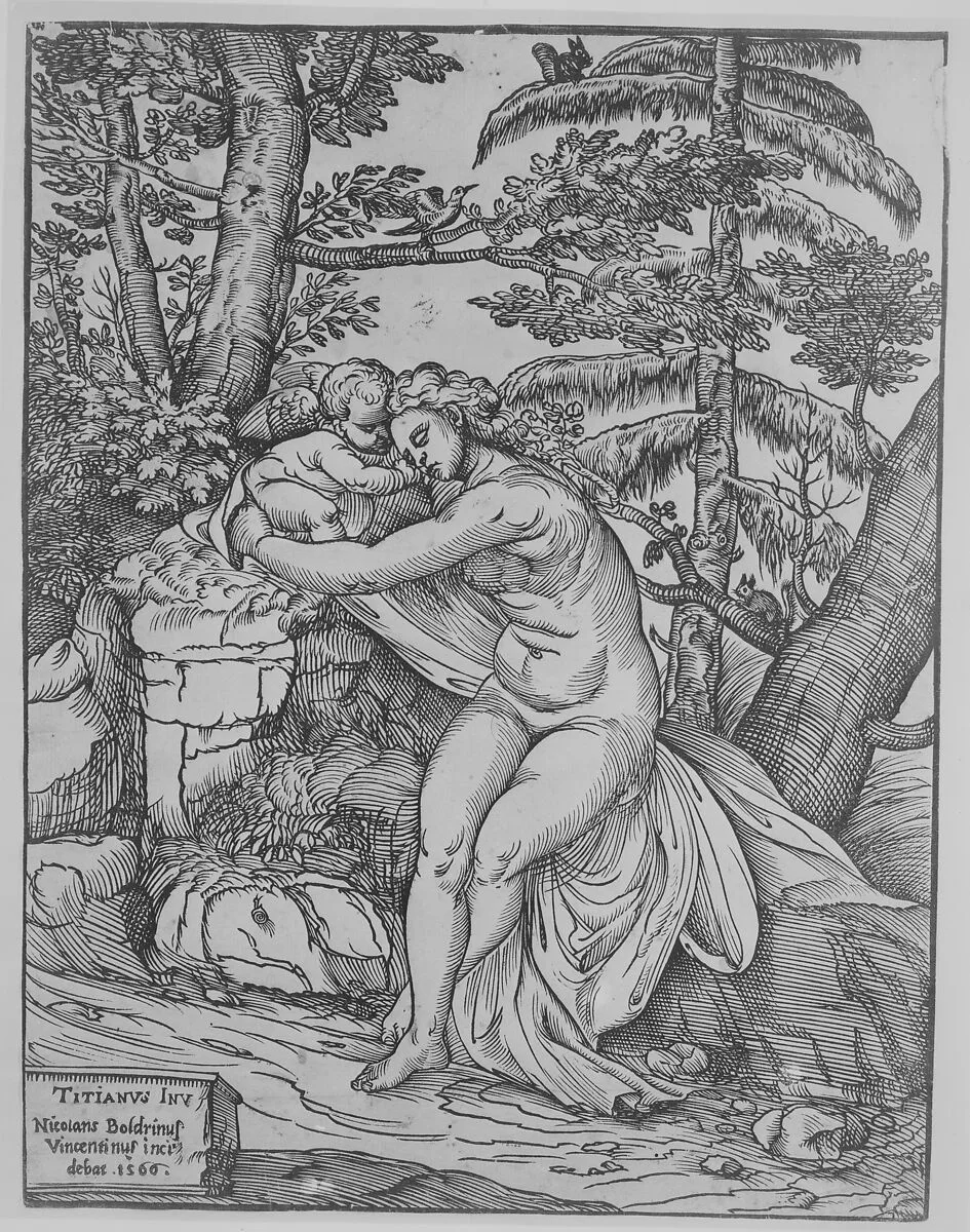 Venus and Cupid — Titian (Tiziano Vecellio)|Nicolò Boldrini