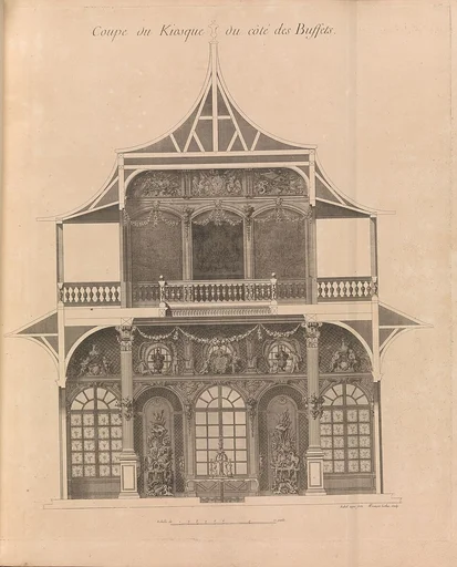 Recueil Des Plans, Élévations et Coupes Tant Géométrales qu'en Perspective Des Châteaux, Jardins, et Dépendances, Que Le Roy De Pologne Occupe en Lorraine...