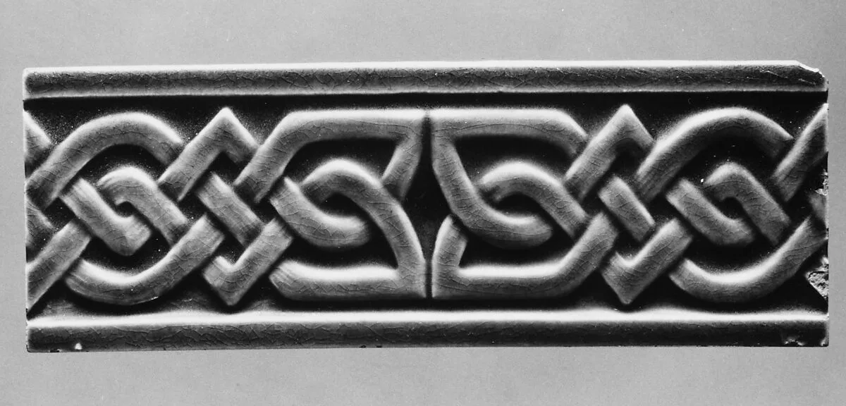Border Tile — J. and J. G. Low Art Tile Works