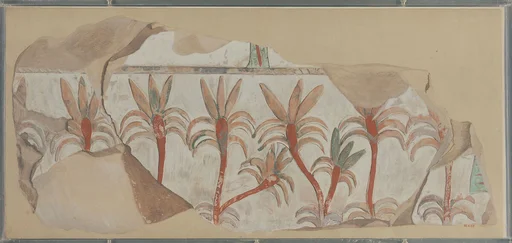 Palm Trees in a Garden, Tomb of Puyemre