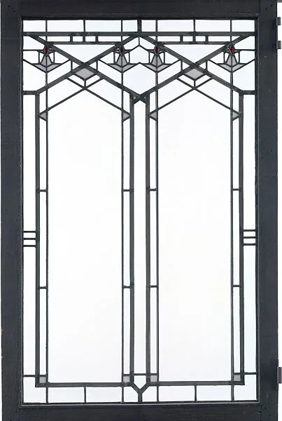 Stained Glass Window — Frank Lloyd Wright