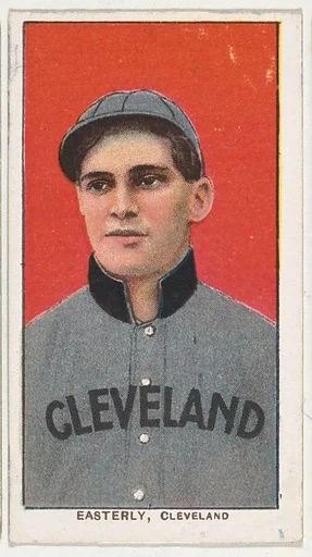 Easterly, Cleveland, from the White Border series (T206) for the American Tobacco Company