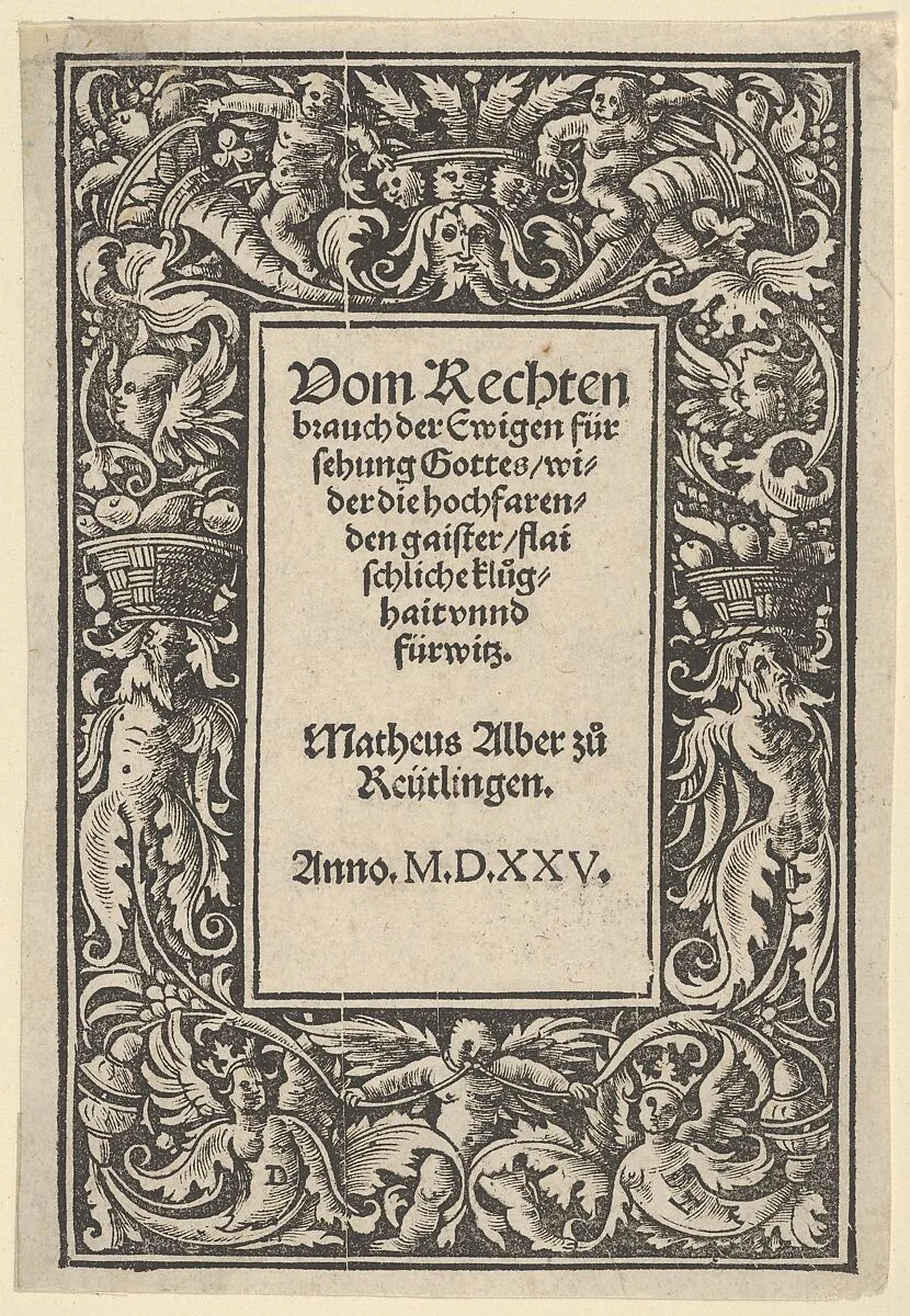 Title-Page Border — Daniel Hopfer|Silvan Otmar