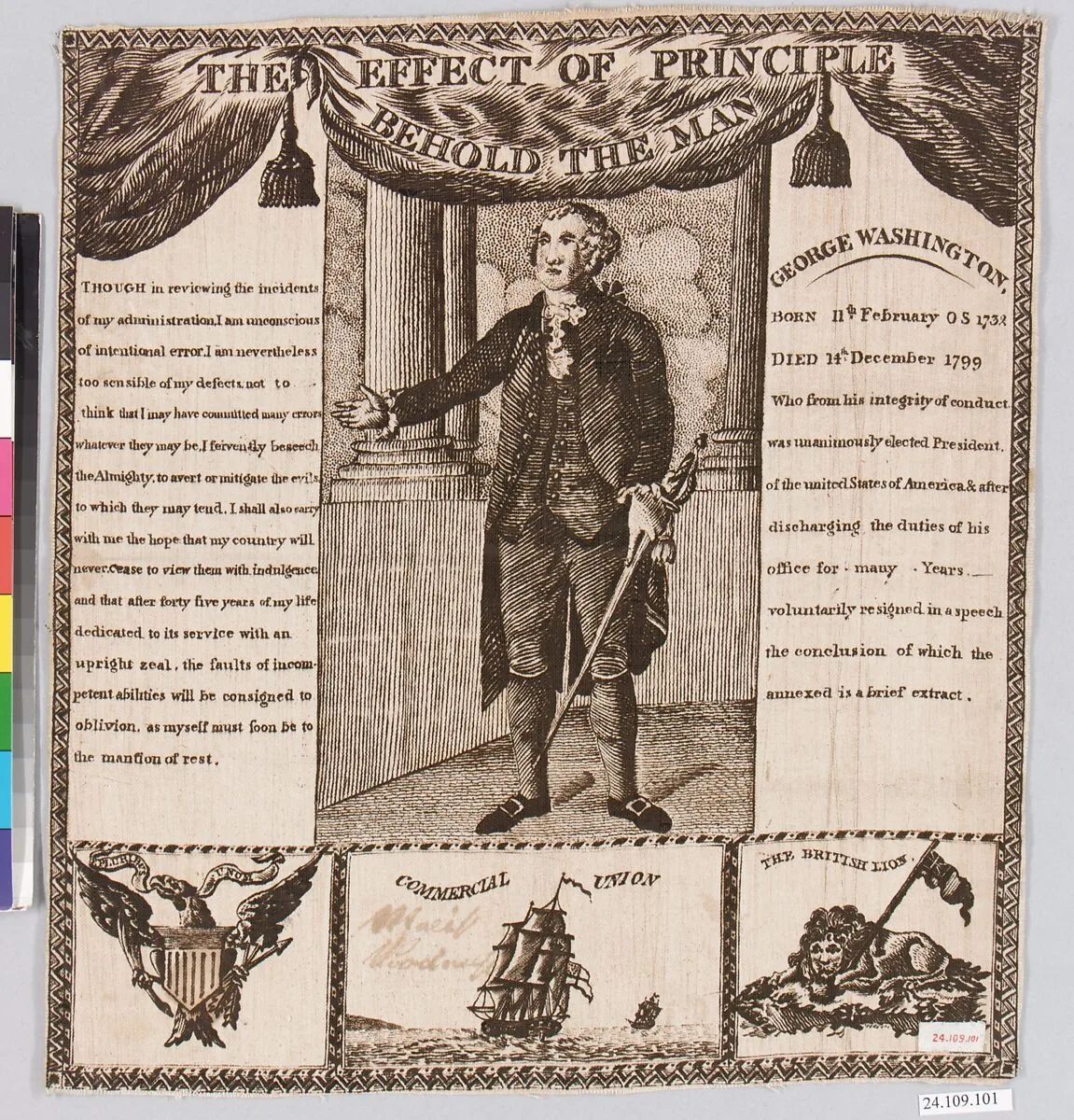Stuart's Faneuil Hall portrait of Washington — Unknown