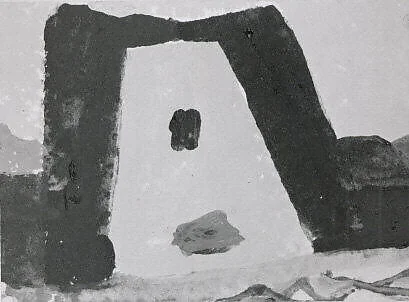 Study for "Flat Surfaces"
