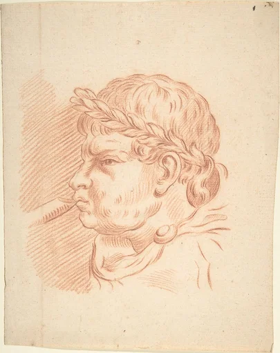 Drawing for "La Colonne Trajane"