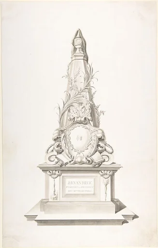 Pyramid monument for J.B. van Bree