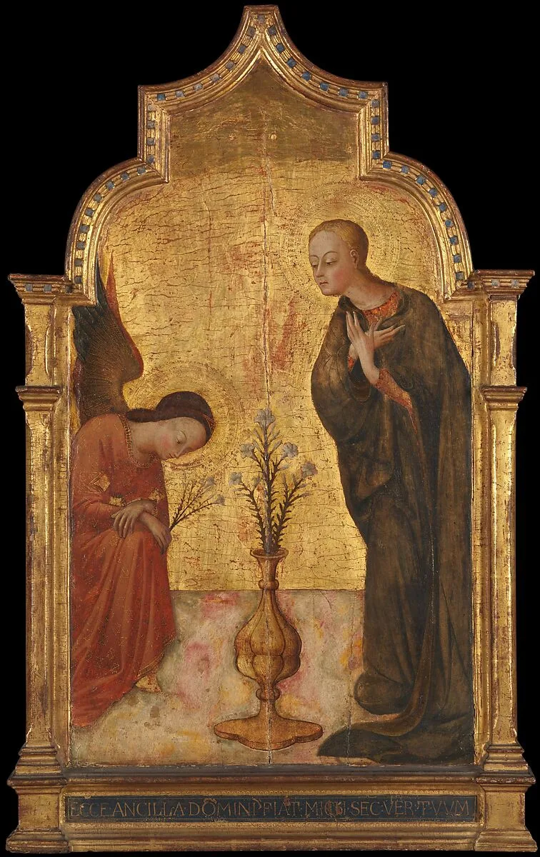 The Annunciation — Sassetta (Stefano di Giovanni)