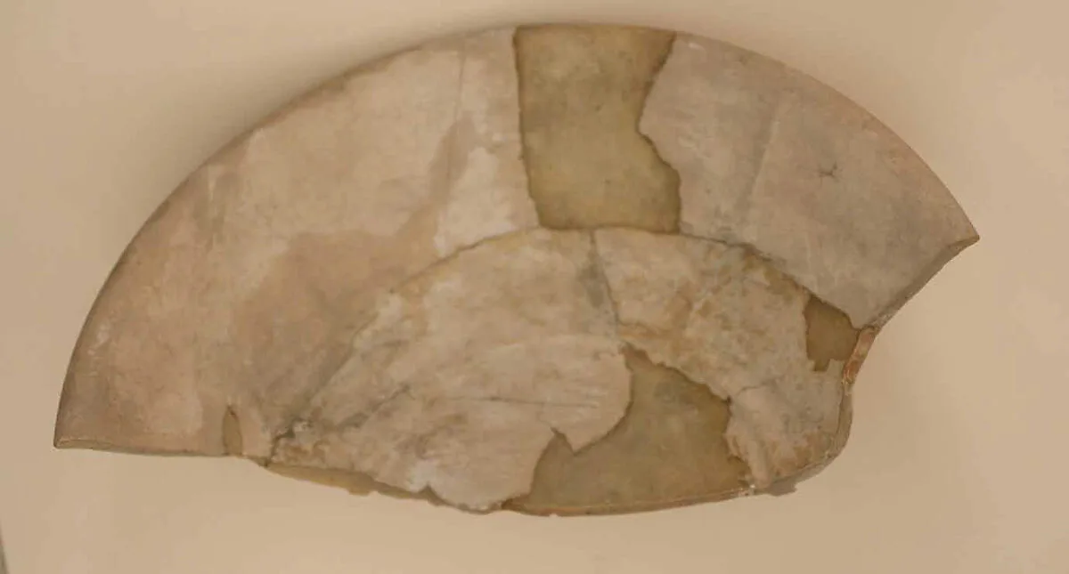 Fragment of a Bowl with White Glaze — Unknown