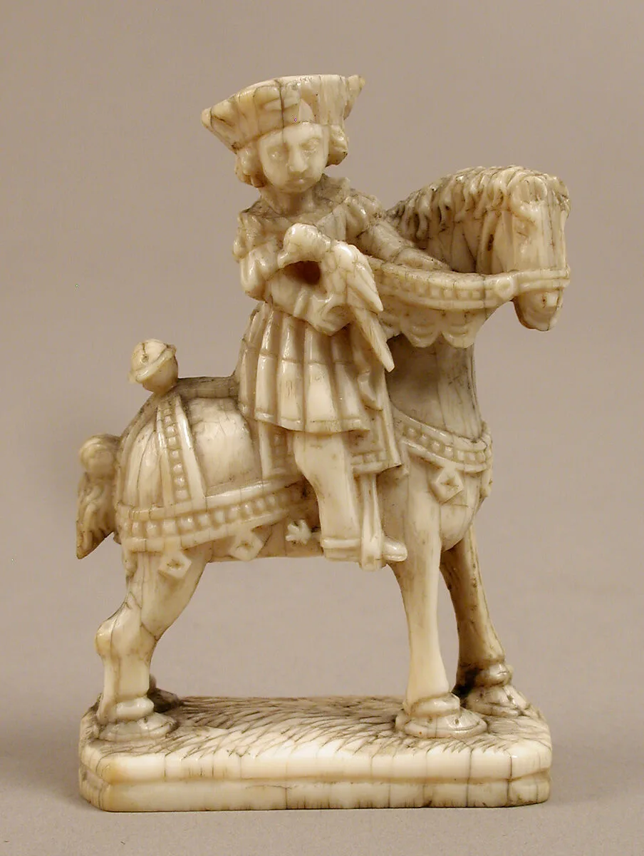 Chess Piece in the Form of a Knight — Unknown