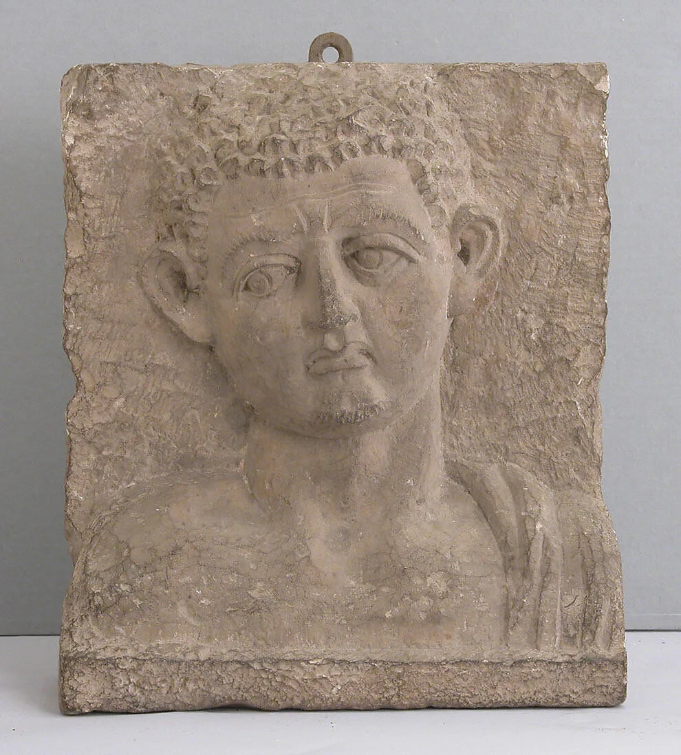 Relief with the Bust of a Young Man — Unknown