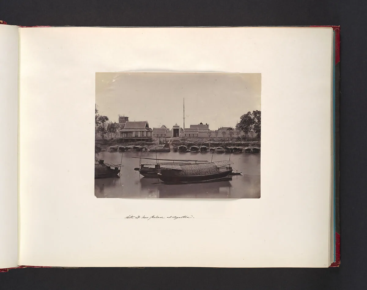 Site of New Palace at Ayuthia — John Thomson