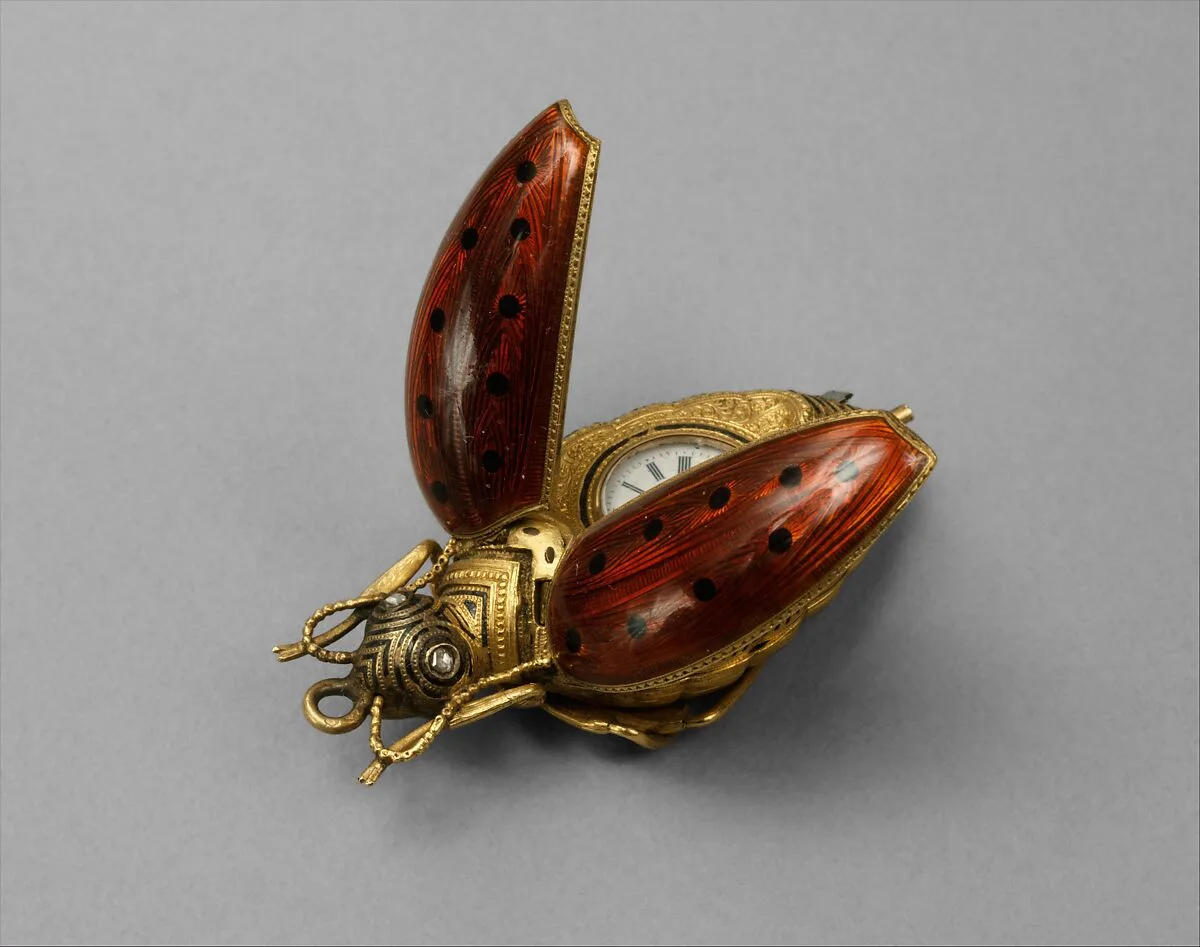 Watch in the form of a beetle — Unknown