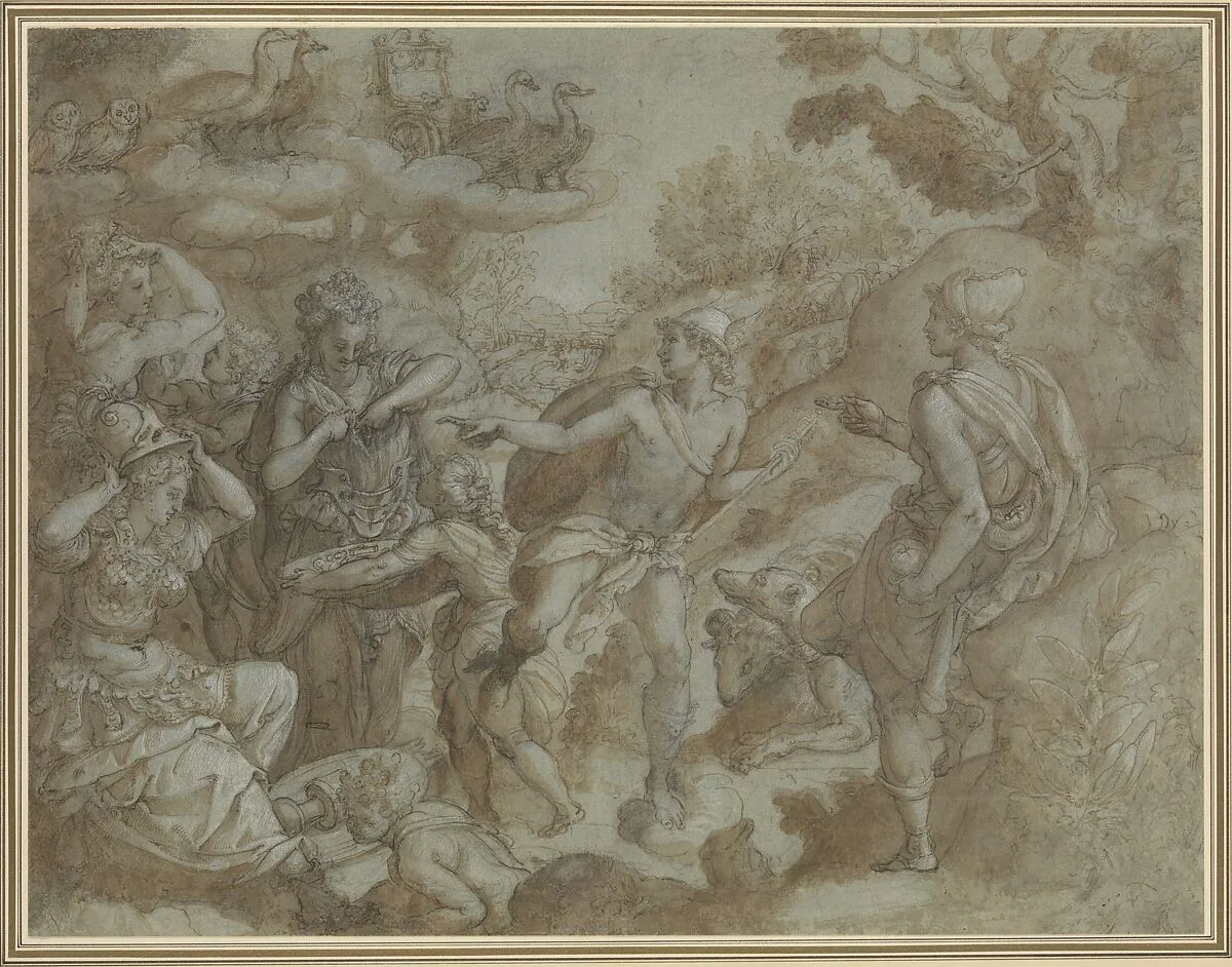 The Judgment of Paris — Alessandro Allori