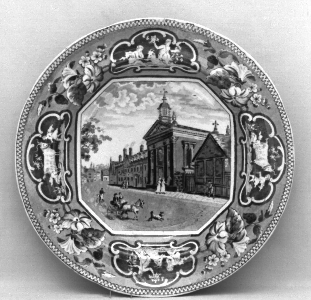 Soup plate — J. and W. Ridgway, Cauldon, Stoke