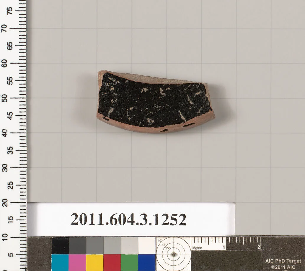 Terracotta fragment of a kyathos (cup-shaped ladle) — Unknown