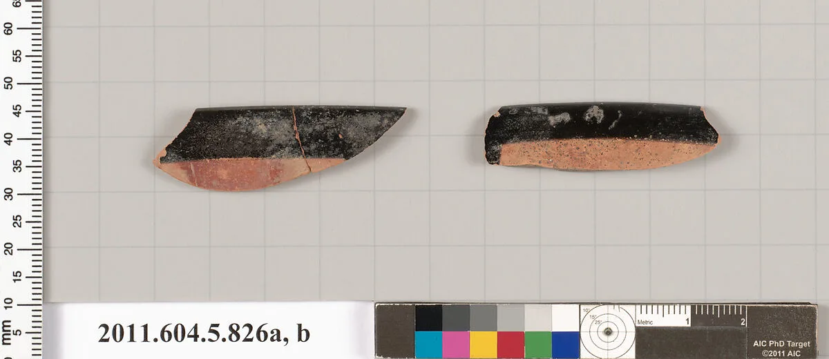 Terracotta rim fragments of kylikes (drinking cups) — Unknown