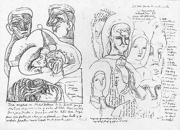 Self-Portraits and Women — José Luis Cuevas