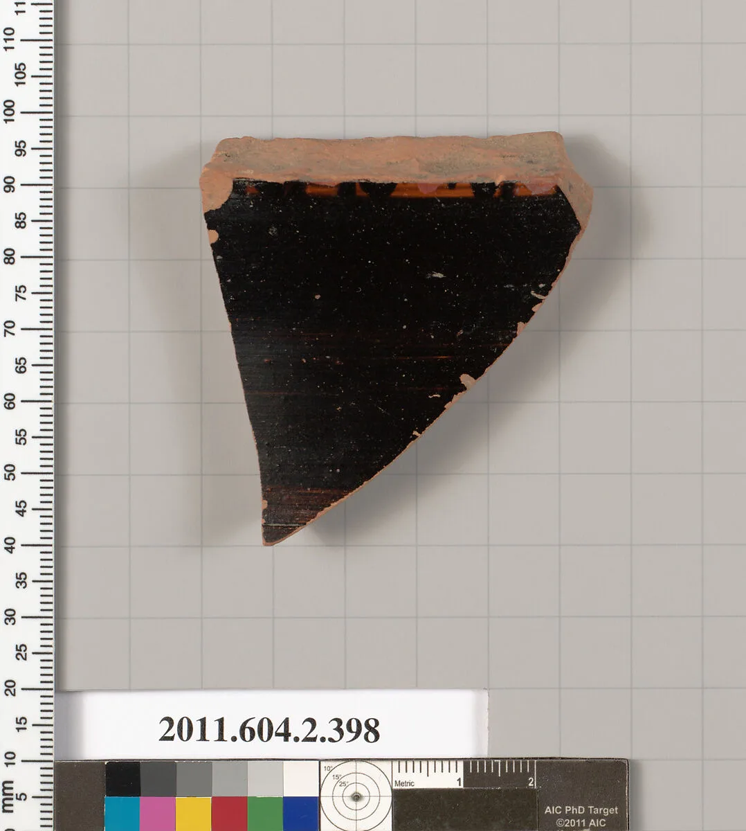 Terracotta fragment of a column-krater (bowl for mixing wine and water) — Unknown